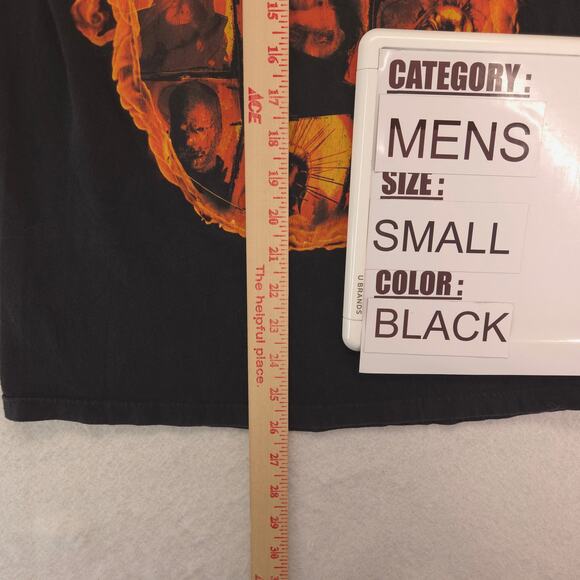 Slipknot Short Sleeve Casual Band Graphic T-Shirt Adult Mens Size S Black - Picture 6 of 9